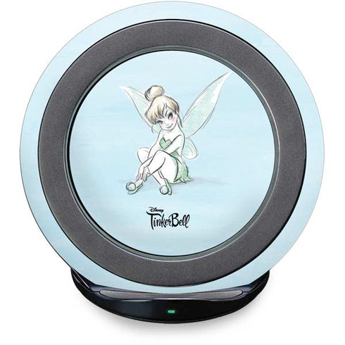 Disney Tinker Bell Sketch Art Fast Charge Wireless Charging Stand Skin